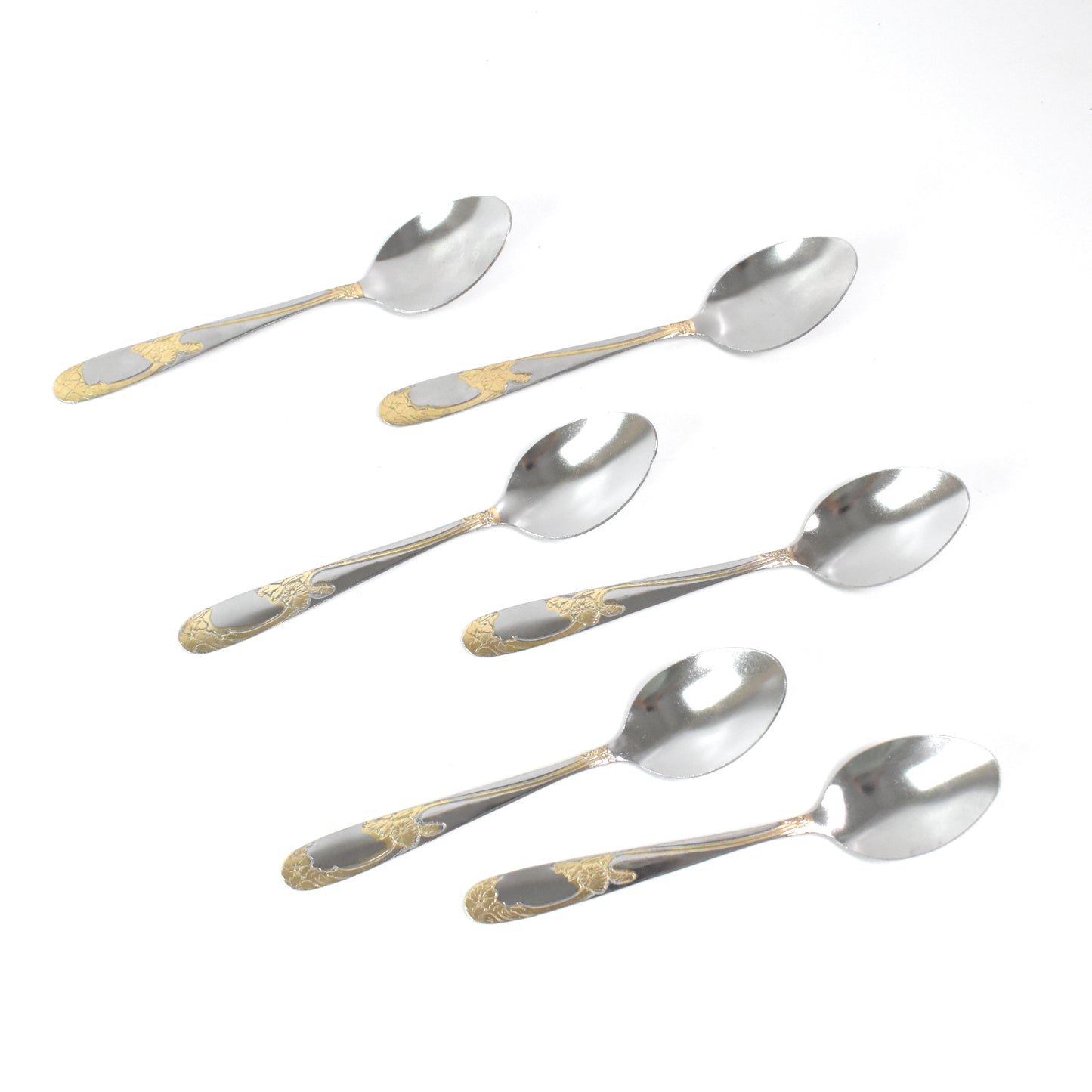 Stainless Steel Table Spoons Baby Spoon Set Set Of 6