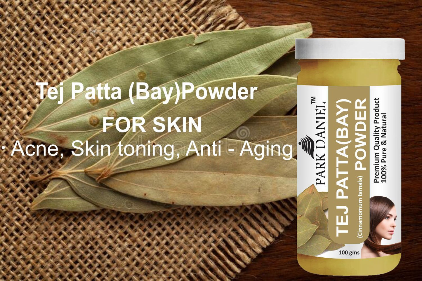 Park Daniel Pudina Powder & Tej Patta(Bay) Powder Combo pack of 2 Jars of 100 gms(200 gms)