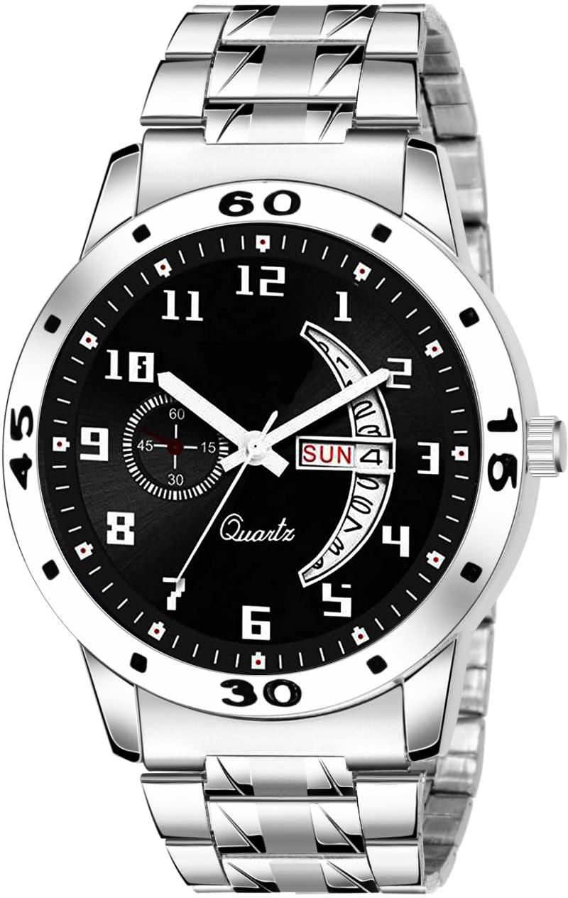 Men's Analog Watch HMT New Black DD T Cut Arrow