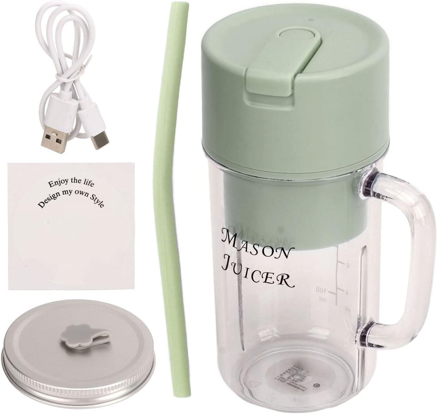 USB Rechargeable Mini Blender (350ML)