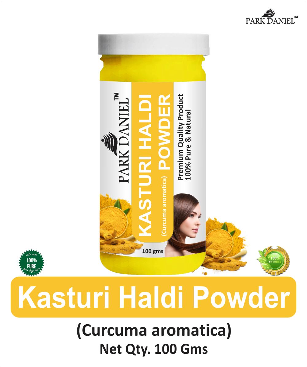 Park Daniel Jatamansi Powder & Kasturi Haldi Powder Combo pack of 2 Jars of 100 gms(200 gms)