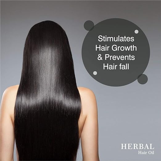 Herbs and Botanical Oil Infused Herbal Hair Oil (Pack of 2)