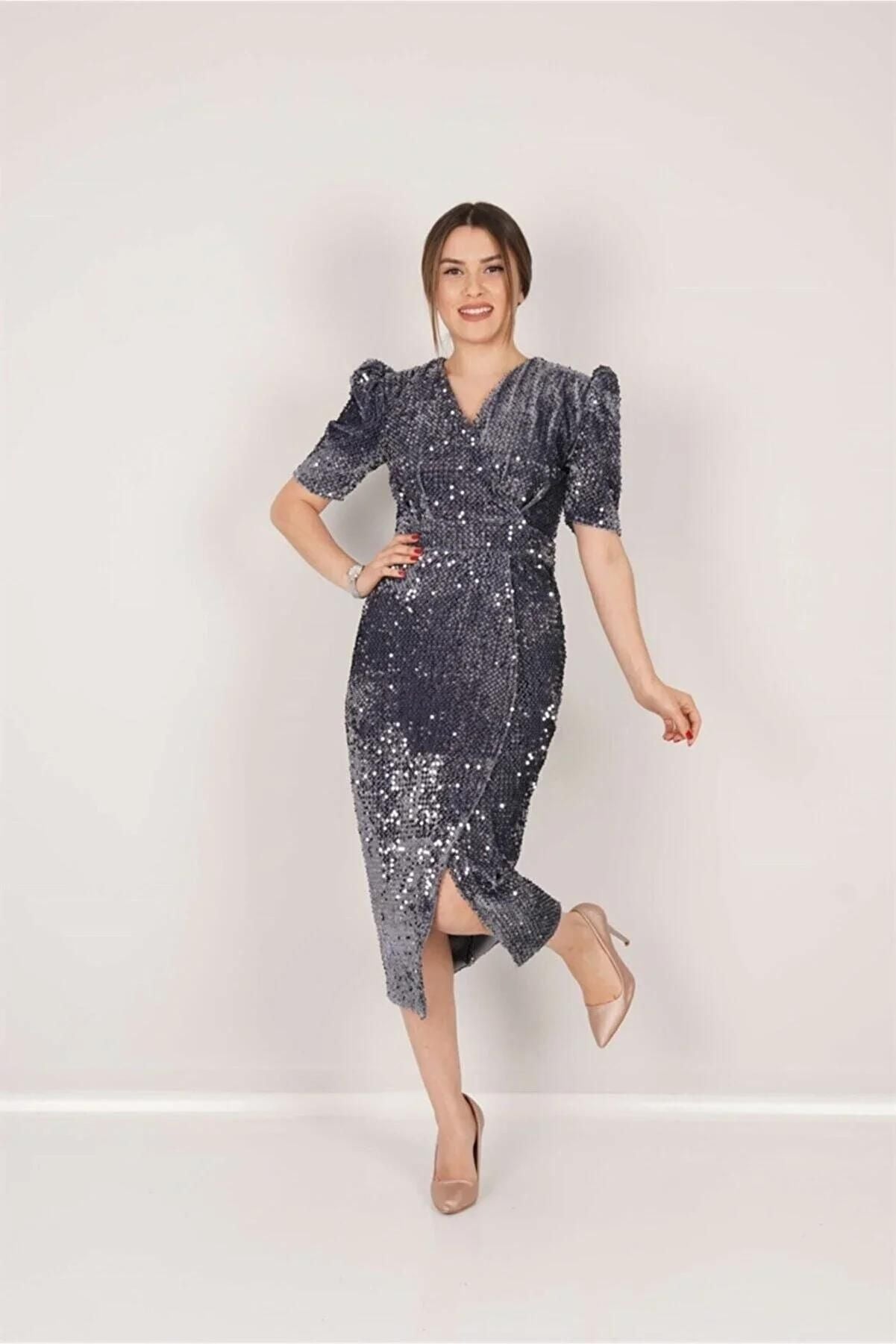 Graden Women Bodycon Grey Dress