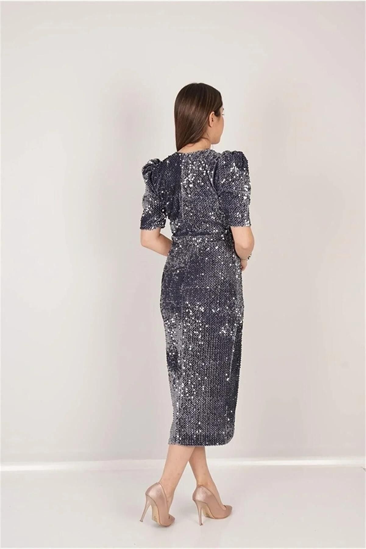 Graden Women Bodycon Grey Dress