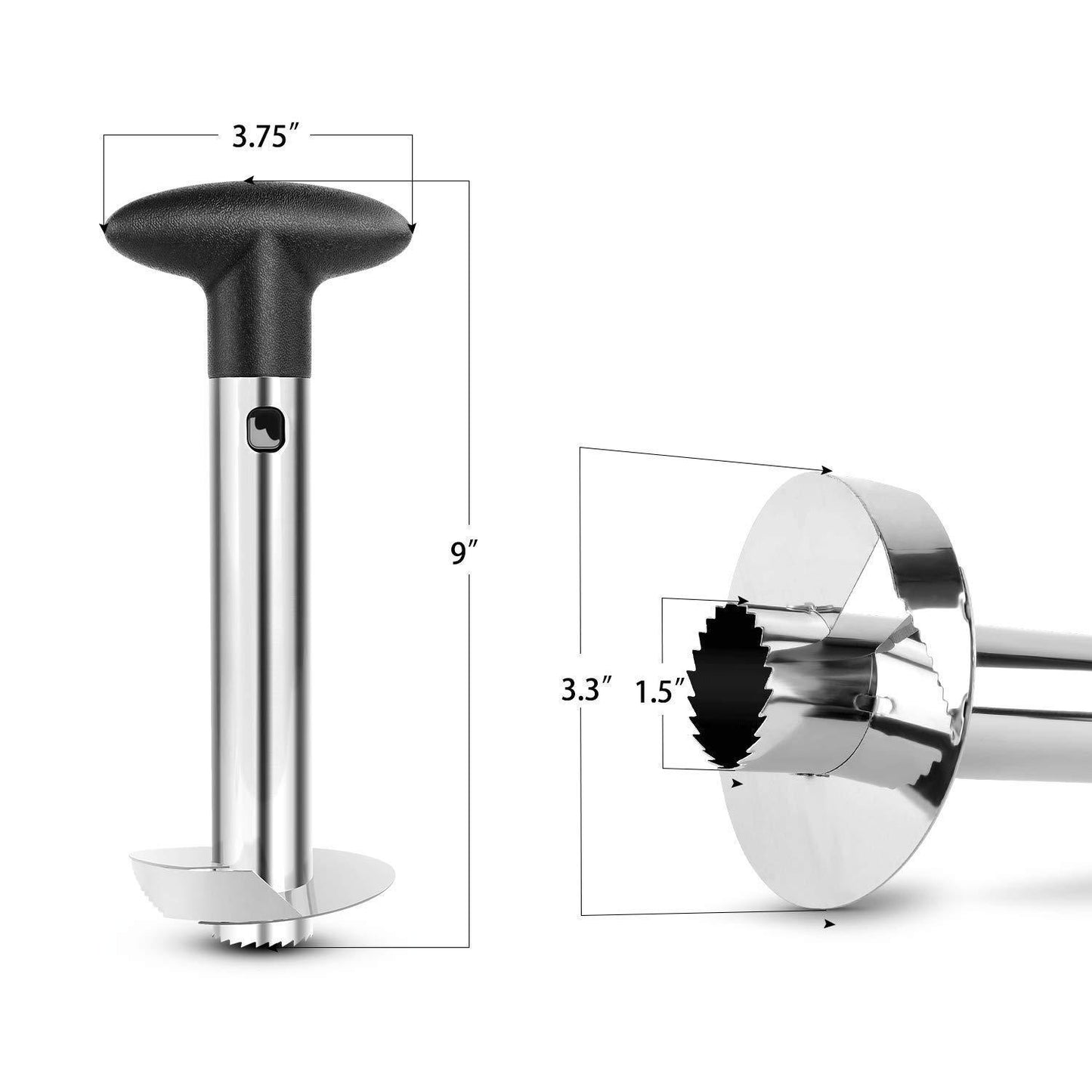 Stainless Steel Pineapple Cutter and Fruit Peelers