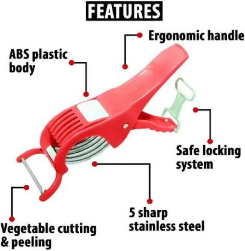 Vegetable Cutter with Peeler(Pack of 21