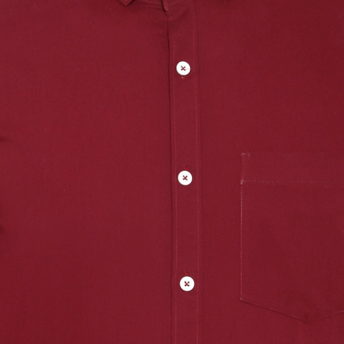 SREY Men Slim Fit Solid Maroon Formal Shirt