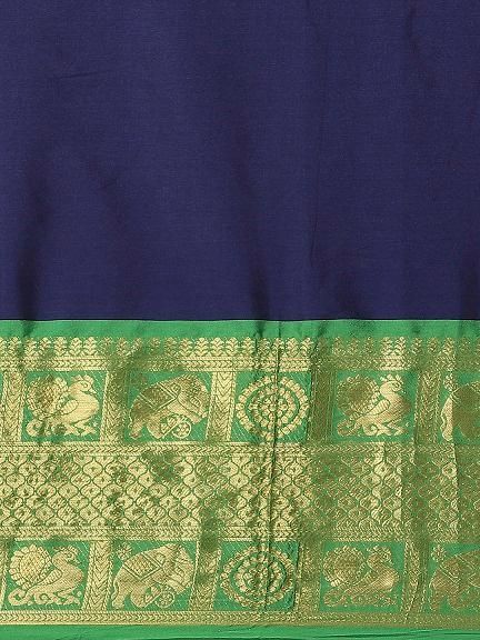 Pretty Solid Cotton Saree With Jacquard Border