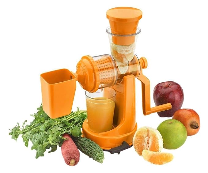 Hand Juicer for Fruits and Vegetables with Steel Handle