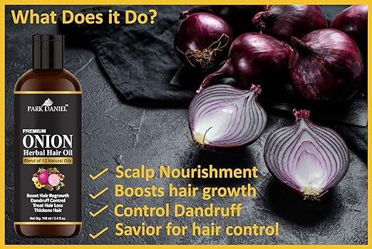 Park Daniel Red Onion Hair Oil (Pack of 2)