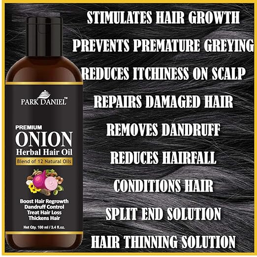 Park Daniel Red Onion Hair Oil (Pack of 2)