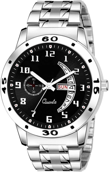 Men's Analog Watch HMT New Black DD T Cut Arrow
