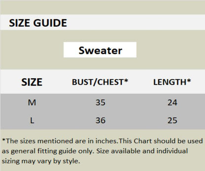 Women's Solid Winterwear Woolen Sweater
