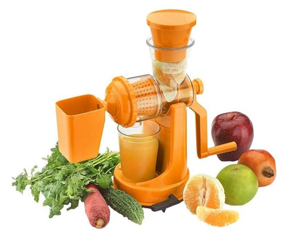 Hand Juicer for Fruits and Vegetables with Steel Handle