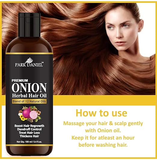 Park Daniel Red Onion Hair Oil (Pack of 2)