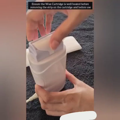 Hair Removal Wax Warmer Roll On Heater machine With Wax Refill Cartridge (Combo of 3 Products)